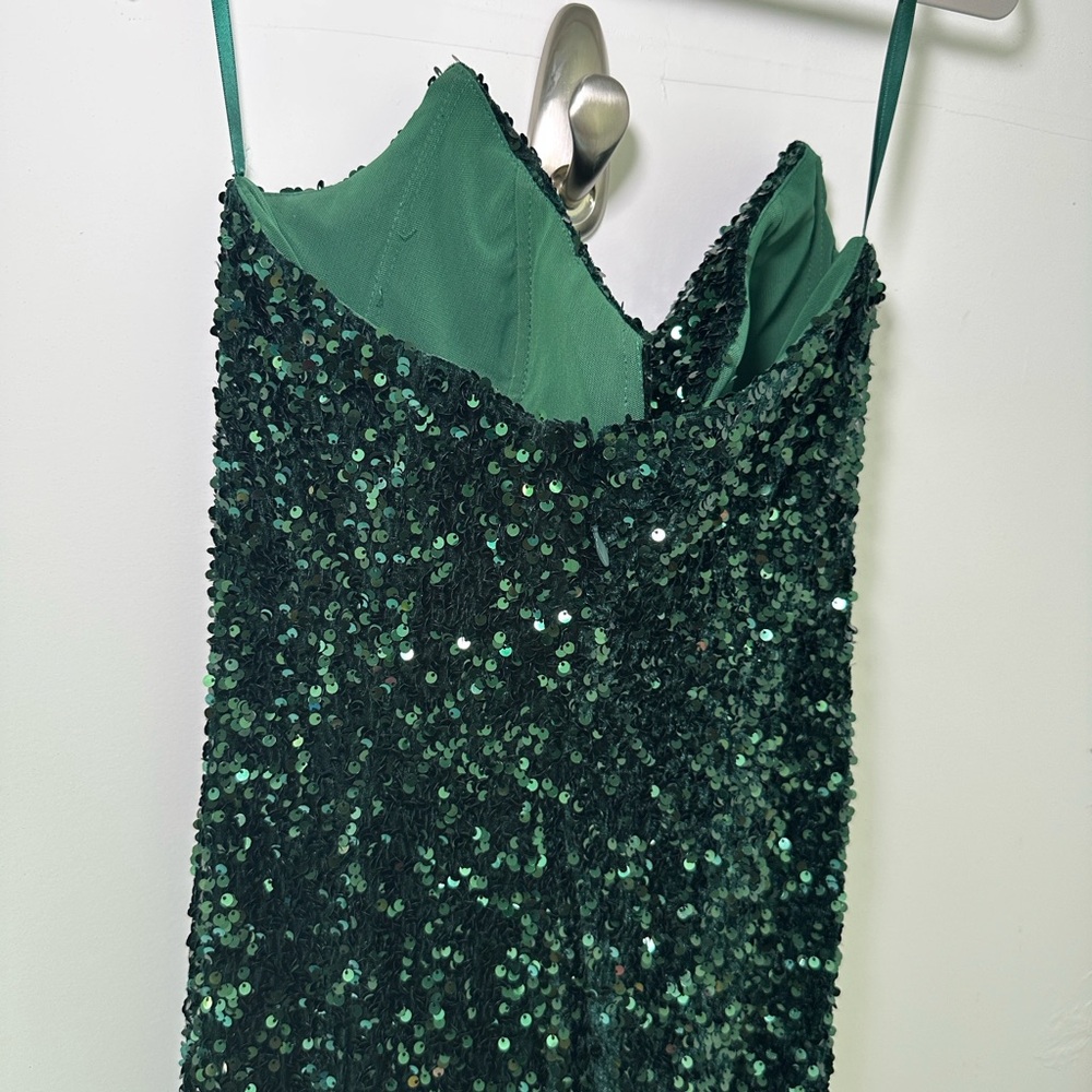 Portia & Scarlett Green Sequin Dress